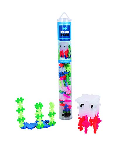 Plus-Plus 300.4114 Mezcla de Tubos de Medusas (100 Unidades), Multicolor, estándar