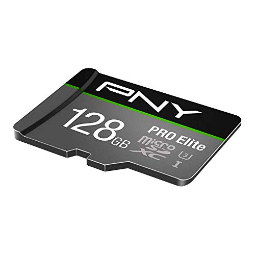 PNY Pro Elite microSDXC card 128GB Class 10 UHS-I U3 100MB/s A1 V30