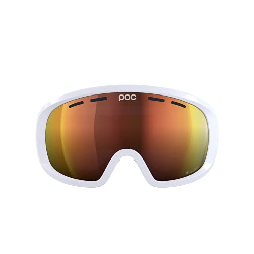 POC Fovea Mid Clarity, Blanco (Hydrogen White/Spektris Orange), Talla única