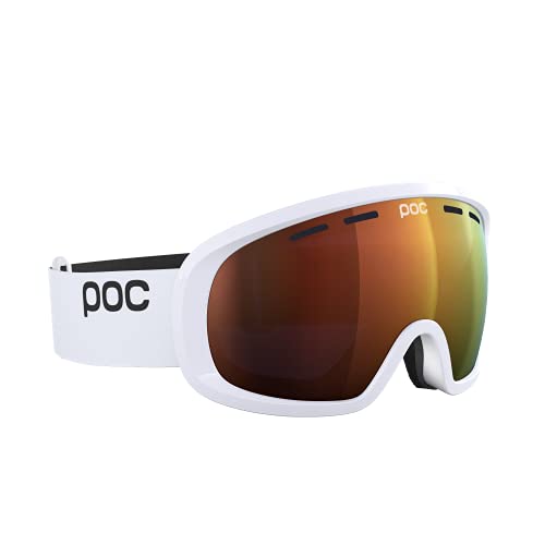 POC Fovea Mid Clarity, Blanco (Hydrogen White/Spektris Orange), Talla única