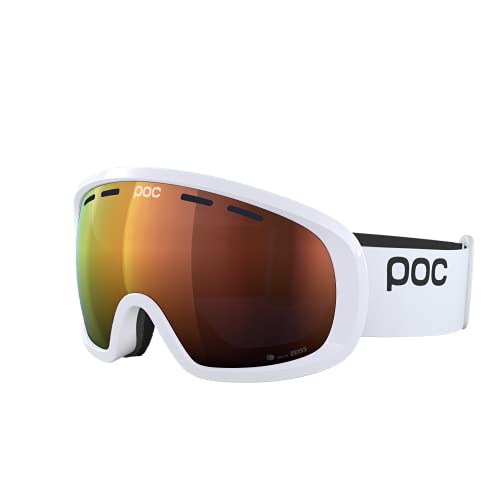 POC Fovea Mid Clarity, Blanco (Hydrogen White/Spektris Orange), Talla única