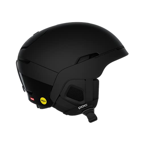 POC Obex BC MIPS Casco de esquí, Adultos Unisex, Uranium Black, M-L (54-59cm)