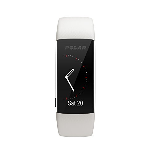 Polar A370 Reloj de fitness con GPS conectado y Frecuencia cardíaca en la muñeca. Actividad 24/7 - Blanco, S