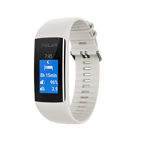 Polar A370 Reloj de fitness con GPS conectado y Frecuencia cardíaca en la muñeca. Actividad 24/7 - Blanco, S