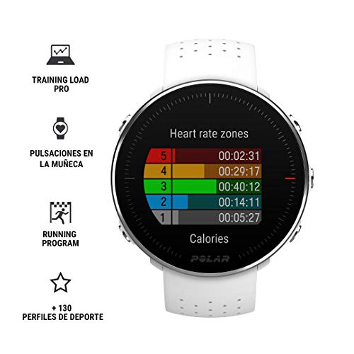 Polar Vantage M - Reloj con GPS y Frecuencia cardíaca en la muñeca - Multideporte y Running, registro avanzado del sueño, programas de entrenamiento (Resistente al Agua y ligero)
