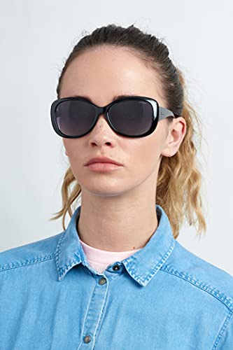 Polaroid P8317 IX KIH Gafas de Sol, Negro (Black/Grey SF Pz), 58 para Mujer
