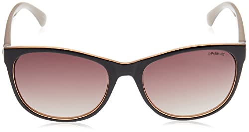 Polaroid P8339 LA KIH Gafas de Sol, Negro (Black/Brown Shaded Polarized), 55 para Mujer