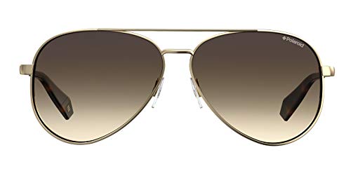 Polaroid PLD 6069/S/X Gafas de Sol, Multicolor (Gold), 61 para Mujer