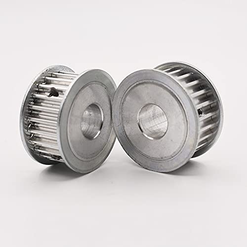 Polea de Tiempo de Aluminio HTD 5M 20T POLEO DE Tiempo AF 20TEETH 5M-20T 16mm / 21 mm Polea de cinturón Dentada de 5 a 20 mm Bore de 5 mm Rueda de Paso para máquina CNC (2pcs)