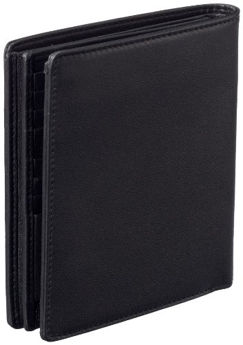 Porsche Design 09/18/09744-01 - Monedero de Cuero Unisex, Color Negro, Talla One Size