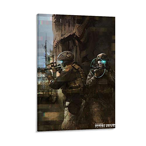 Póster de la película Ghost Recon 004 - Cuadro decorativo para pared (20 x 30 cm)