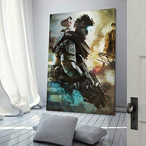 Póster de la película Ghost Recon 005 - Cuadro decorativo para pared (20 x 30 cm)