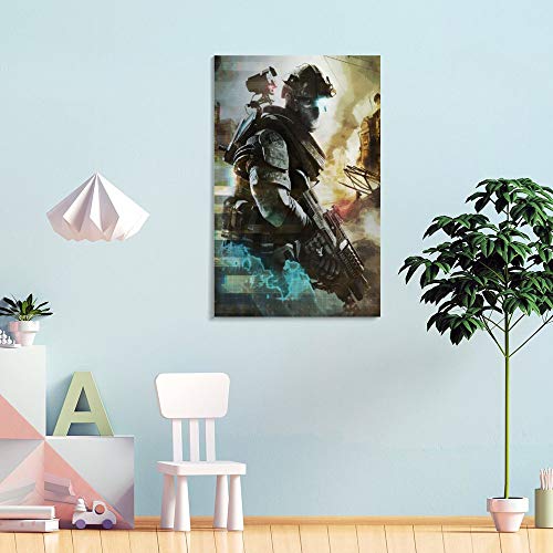 Póster de la película Ghost Recon 005 - Cuadro decorativo para pared (20 x 30 cm)