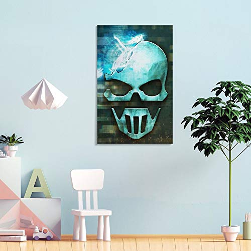 Póster de la película Ghost Recon insignia decorativa de lienzo para pared, para sala de estar, dormitorio, 20 x 30 cm