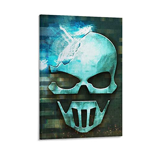 Póster de la película Ghost Recon insignia decorativa de lienzo para pared, para sala de estar, dormitorio, 20 x 30 cm