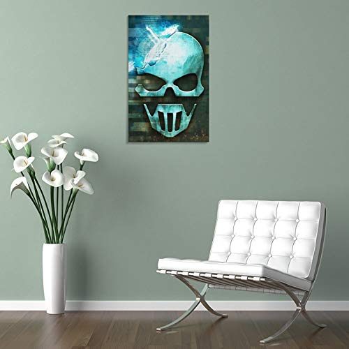 Póster de la película Ghost Recon insignia decorativa de lienzo para pared, para sala de estar, dormitorio, 20 x 30 cm