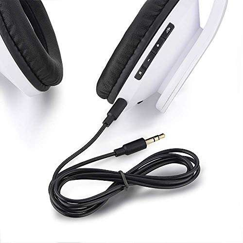 PowerLocus P2 – Auriculares Bluetooth inalambricos de Diadema Cascos Plegables, Casco Bluetooth con Sonido Estéreo Micro SD/TF, FM con micrófono y Audio Cable para iPhone/Samsung/iPad/Huawei/PC/