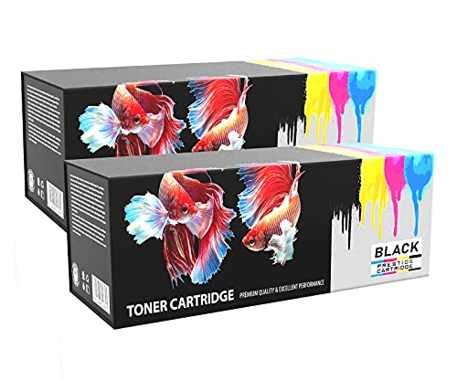 Prestige Cartridge 703/303 - Pack de 2 cartuchos de tóner láser para Canon LBP-2900/LBP-2900i/LBP-2900B, negro