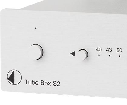 Pro-Ject Tube Box S2 - Preamplificador de fono, color plateado