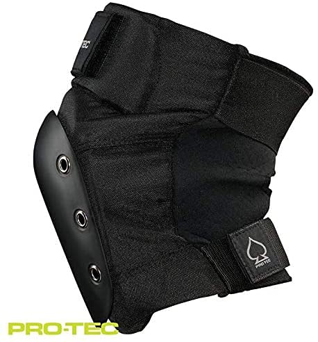 Pro-Tec Street Knee/Elbow Protecciones, Unisex Adulto, Black, M