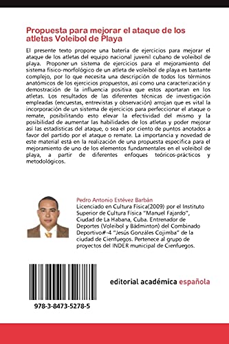 Propuesta para mejorar el ataque de los atletas Voleibol de Playa: Una batería de ejercicios para el equipo juvenil nacional cubano