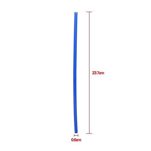 Protectores para Pieles de Radios de Moto, 72 Piezas Cubre Radios Moto, Para Cubrir las Llantas de Piel de Radios, PE, Para Moto, Protectores de Ruedas, Diámetro 0.6 cm, Longitud23.7 cm (Naranja)