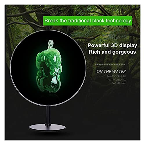 Proyector 30 cm WIFI 3D holograma publicitario fan 256 DIRIGIÓ Lámpara de proyector holográfica de escritorio Fotos Personalizadas Videos Videos Holograma Imagen de imagen Para Tienda, Bar, Casino, Ex