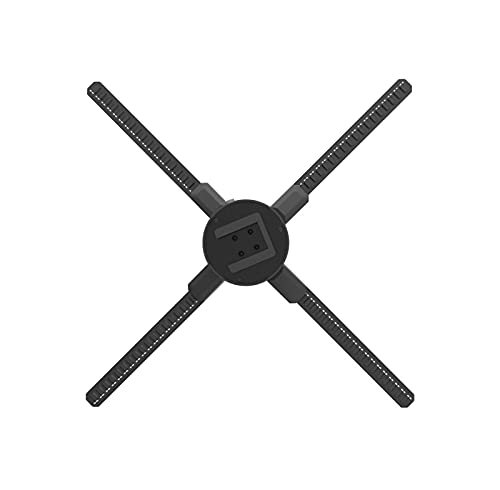 Proyector de holograma Máquina publicitaria holográfica Pantalla de fan a desnudo 52 cm con WIFI Móvil App Control de decoraciones de partido imaginación giratoria. para la señal de la tienda de negoc