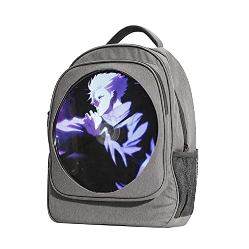 Proyector WiFi 3D Holográfico Proyector Fan con mochila Publicidad Publicidad Ayuda Imagen de soporte / Patrón Vedio 1 6G FT Tarjeta DIRIGIÓ Reproductor de proyector Para Tienda, Bar, Casino, Exhibici