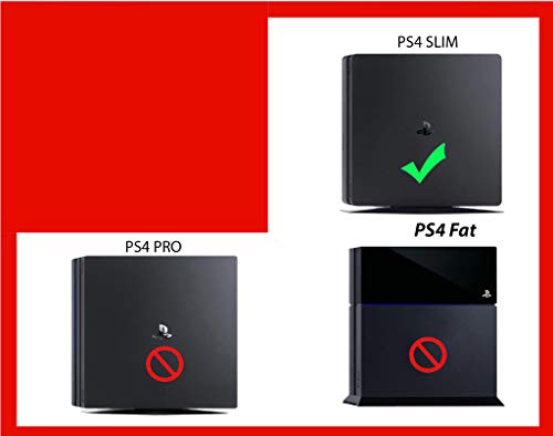 Ps4 Slim Skins Para Consola Y Controlador De 46 North Design, La Misma Calidad De Calcomanía Para Automóviles, Gris Vintage Logo Antiguo PS1 Retro, Compatible Con Ps4 Slim, Fabricado En Canadá