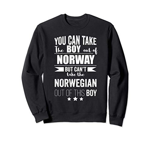 Puede sacar al niño de Noruega Orgullo Noruego Orgullo Sudadera