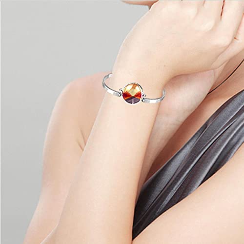 Pulsera ajustable Acero inoxidable Brazalete carretera Otoño Acero inoxidable