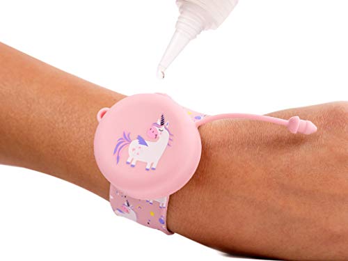 Pulsera Gel Hidroalcoholico Rosa Innova Kids