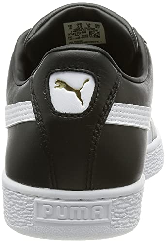 PUMA Basket Classic XXI, Zapatillas, para Hombre, Negro (Puma Black-Puma White), 44 EU