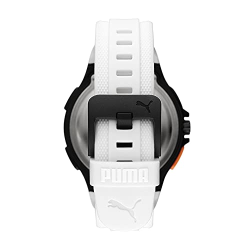 PUMA Bold Reloj para hombre analógico/digital, de tres agujas y policarbonato en tono negro, P5061