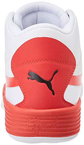 PUMA Clyde All-Pro Team Mid, Zapatillas de bsquetbol Unisex Adulto, Rojo de Alto Riesgo, 38.5 EU