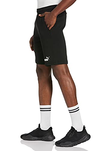 PUMA ESS Shorts 10` Pantalones Cortos, Hombre, Black, S