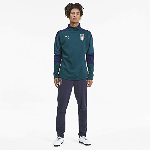 PUMA FIGC Training Pant W.Z/P Chándal, Hombre, Peacoat Team Gold, M