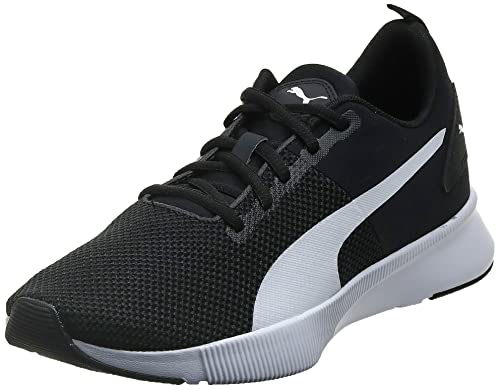 PUMA FLYER RUNNER, Zapatillas de Correr, para Unisex adulto, Negro (Puma Black-Puma White), 43 EU