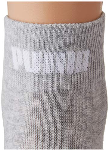 PUMA Lifestyle Quarter Socks (3 Pack) Calcetines, Basic Pink, 39/42 Unisex Adulto