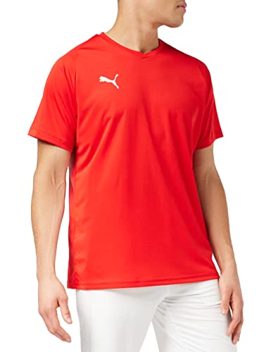 Puma Liga Core Camiseta, Hombre, Rojo Red White, 48/50 (Talla Fabricante: M)