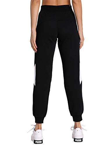 PUMA Rebel Pants FL cl Pantalón, Mujer, Negro, S