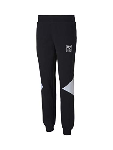 PUMA Rebel Pants FL cl Pantalón, Mujer, Negro, S