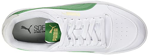 Puma Shuffle, Zapatillas Deportivas Unisex Adulto, White-Amazon Green, 43 EU