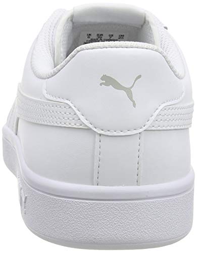 PUMA Smash v2 L, Zapatillas Bajas, para Unisex adulto, Blanco (Puma White-Puma White), 44 EU