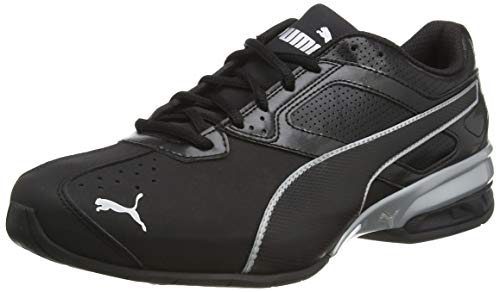 PUMA Tazon 6 FM, Zapatillas, para Hombre, Negro (Puma Black-Puma Silver), 44 EU