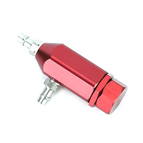 Qii lu Controlador de turbocompresor para coche, Universal 1-30psi Manual Ajustable Turbocompresor de circuito cerrado PSI Boost Controller(rojo)