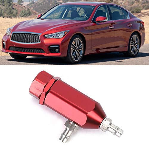 Qii lu Controlador de turbocompresor para coche, Universal 1-30psi Manual Ajustable Turbocompresor de circuito cerrado PSI Boost Controller(rojo)