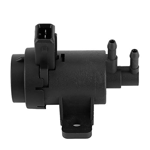 Qiilu Turbo Boost Pressure Solenoide Valve, ABS Turbo Boost Pressure Solenoide Converter Valve Negro 7700109099 Apto para Renault Clio/Espace/Kangoo