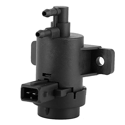 Qiilu Turbo Boost Pressure Solenoide Valve, ABS Turbo Boost Pressure Solenoide Converter Valve Negro 7700109099 Apto para Renault Clio/Espace/Kangoo